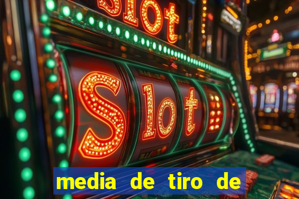 media de tiro de meta por jogo